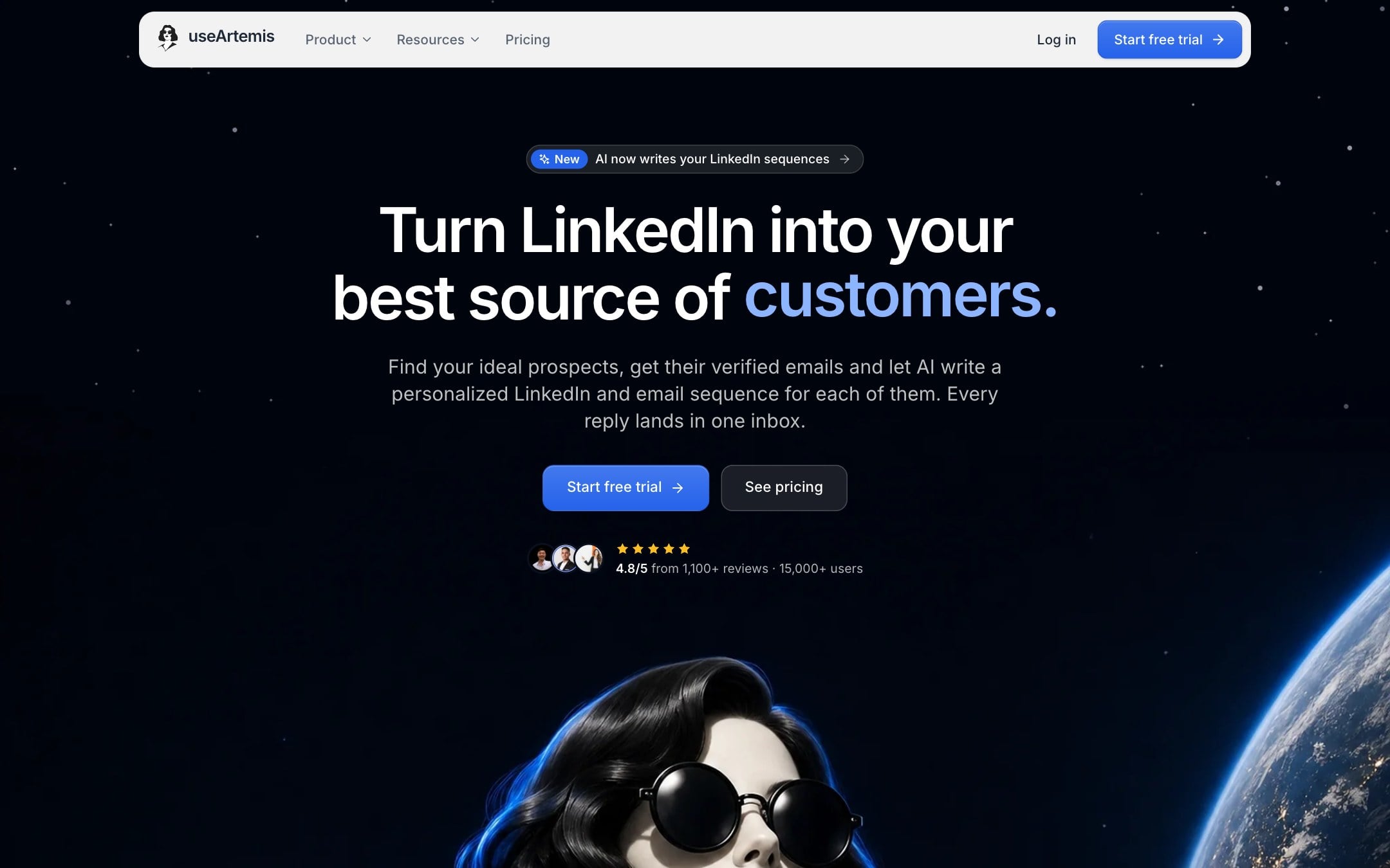 useArtemis homepage