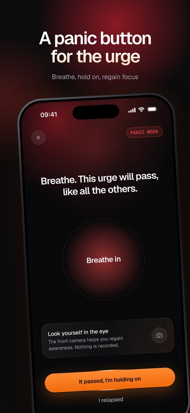 Monkr: a panic button for the urge
